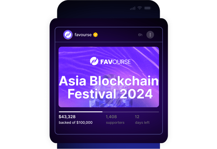 Favourse - Create Events & Experiences Together by Voting & Crowdfunding on the Blockchain