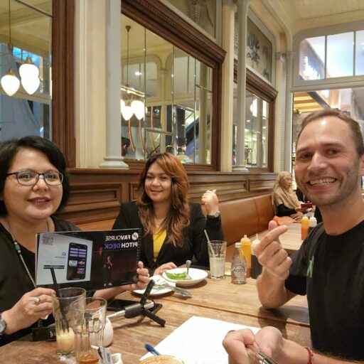 Simon with Grace Sabandar-min
